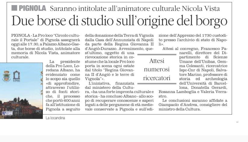 Storia e documenti della terra de Vignola